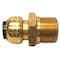 Apollo 1/2 in. Brass Push-to-Connect x 3/4 in. Male Pipe Thread Reducing Adapter FSBMA1234 - alternate 4